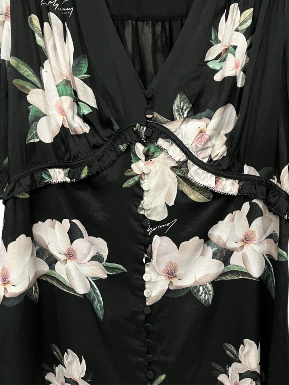 ALL SAINTS DEMI ALESSANDRA MINI FLORAL PRINT DRESS - Picture 7 of 10